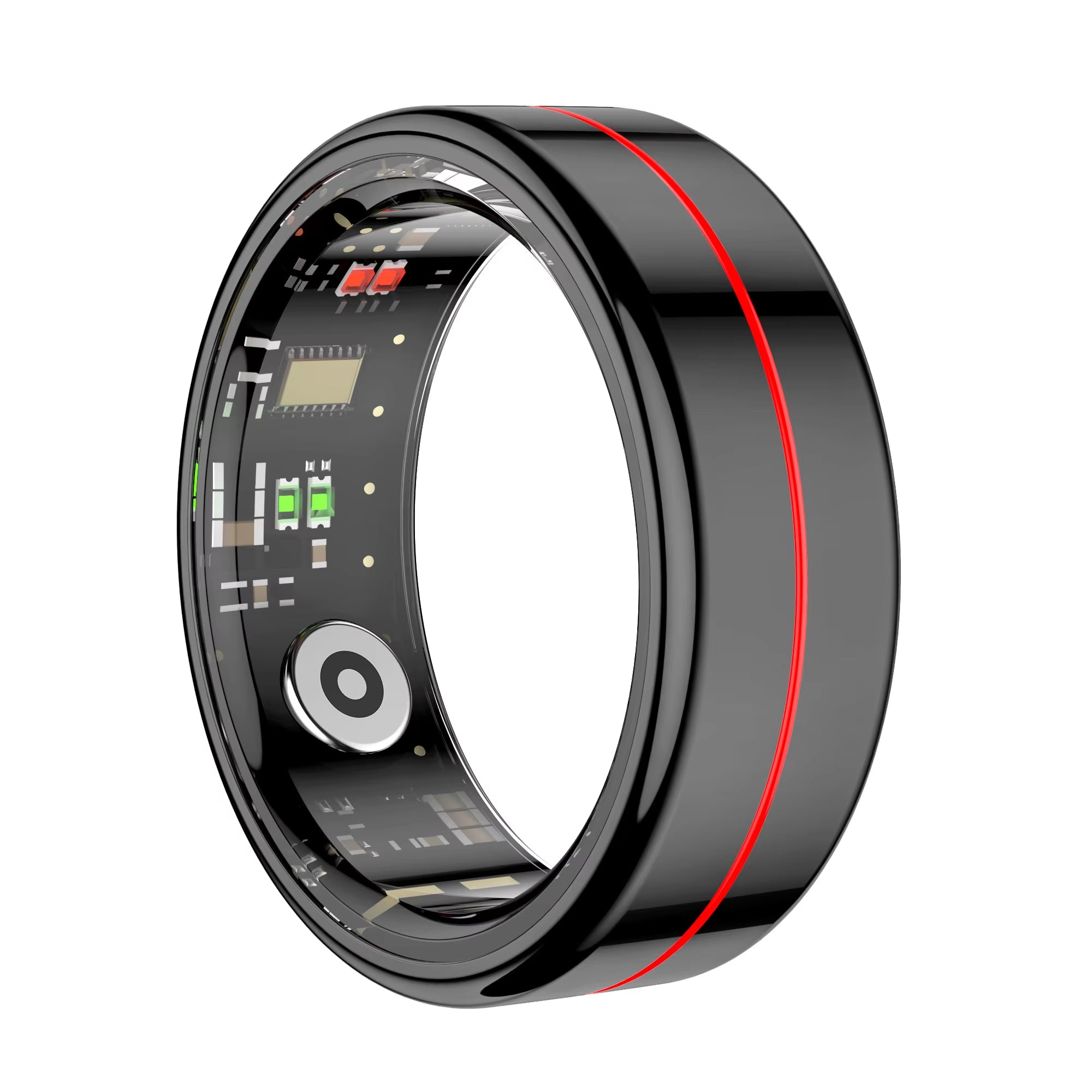 R04 Smart Ring 2025 NEW Men Women Multi Sports Modes Body Temperature HRV Health and Sleep Monitor Stainless Steel Sport Ring