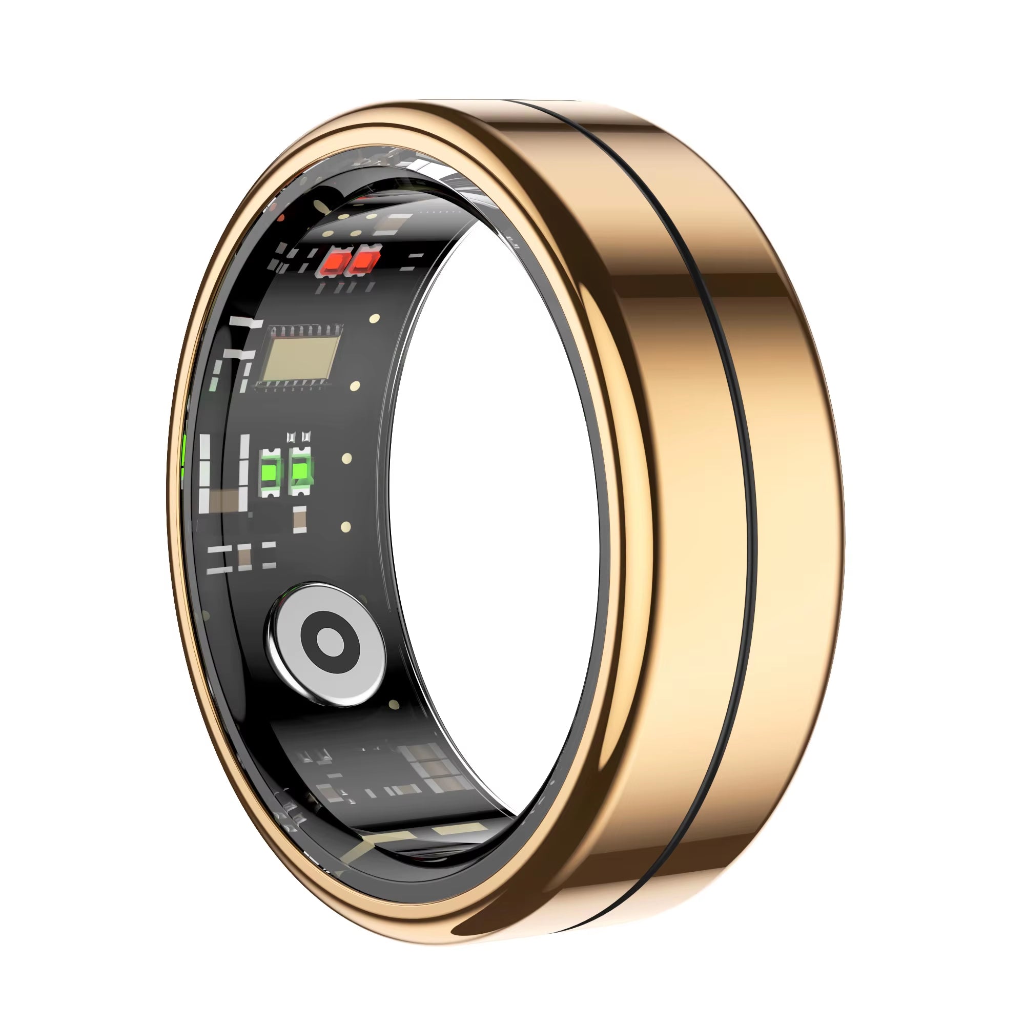 R04 Smart Ring 2025 NEW Men Women Multi Sports Modes Body Temperature HRV Health and Sleep Monitor Stainless Steel Sport Ring